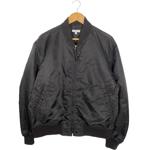 Engineered Garments Black Aviator Jacket Nylon Size Medium - Picture 1 of 7